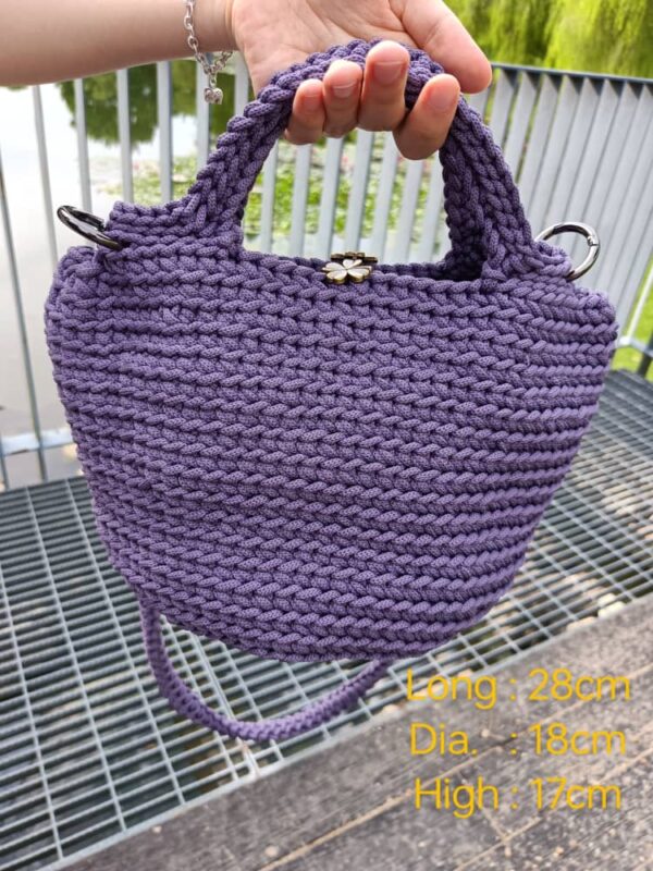 Shining Black Bag ( Round Base ) - Image 4